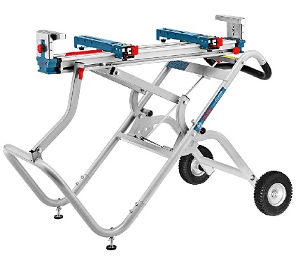 BOSCH GRAVITY RISE MITRE SAW STAND PATENTED GRAVITY RISE ACTION